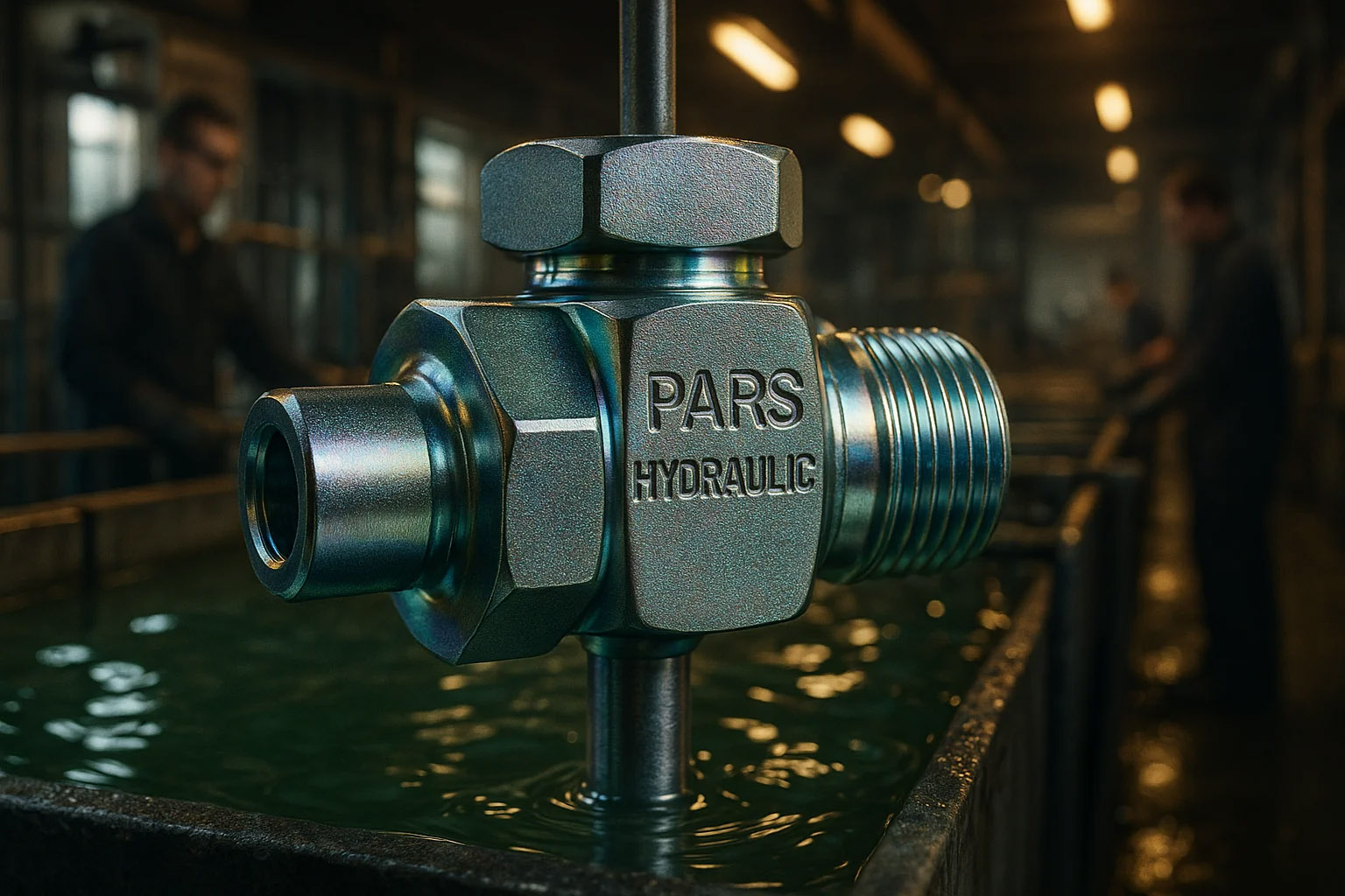 مقاومت به خوردگی اتصالات هیدرولیک با پوشش زینک