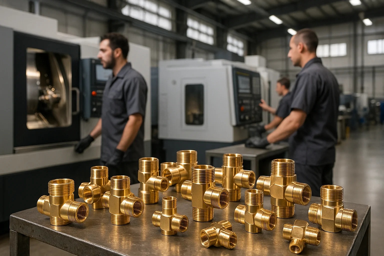 تولید کننده اتصالات برنجی در تهران | کیفیت و دقت در پارس هیدرولیک