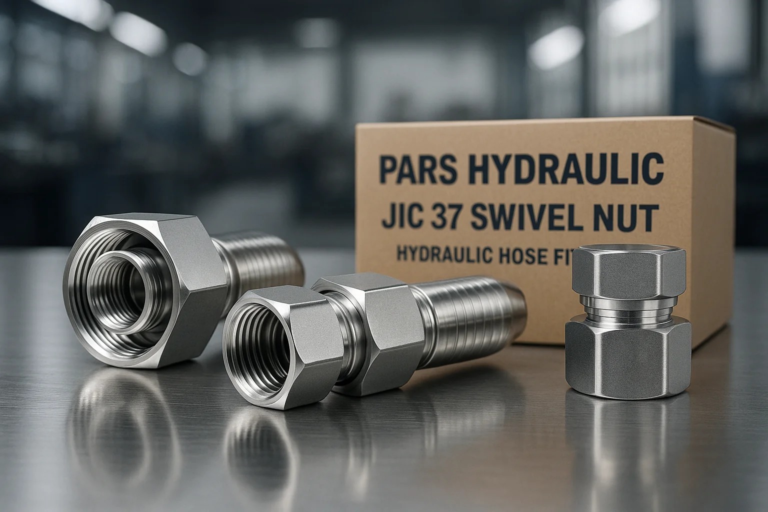 اتصالات JIC 37 درجه | مشخصات فنی و کاربرد | پارس هیدرولیک