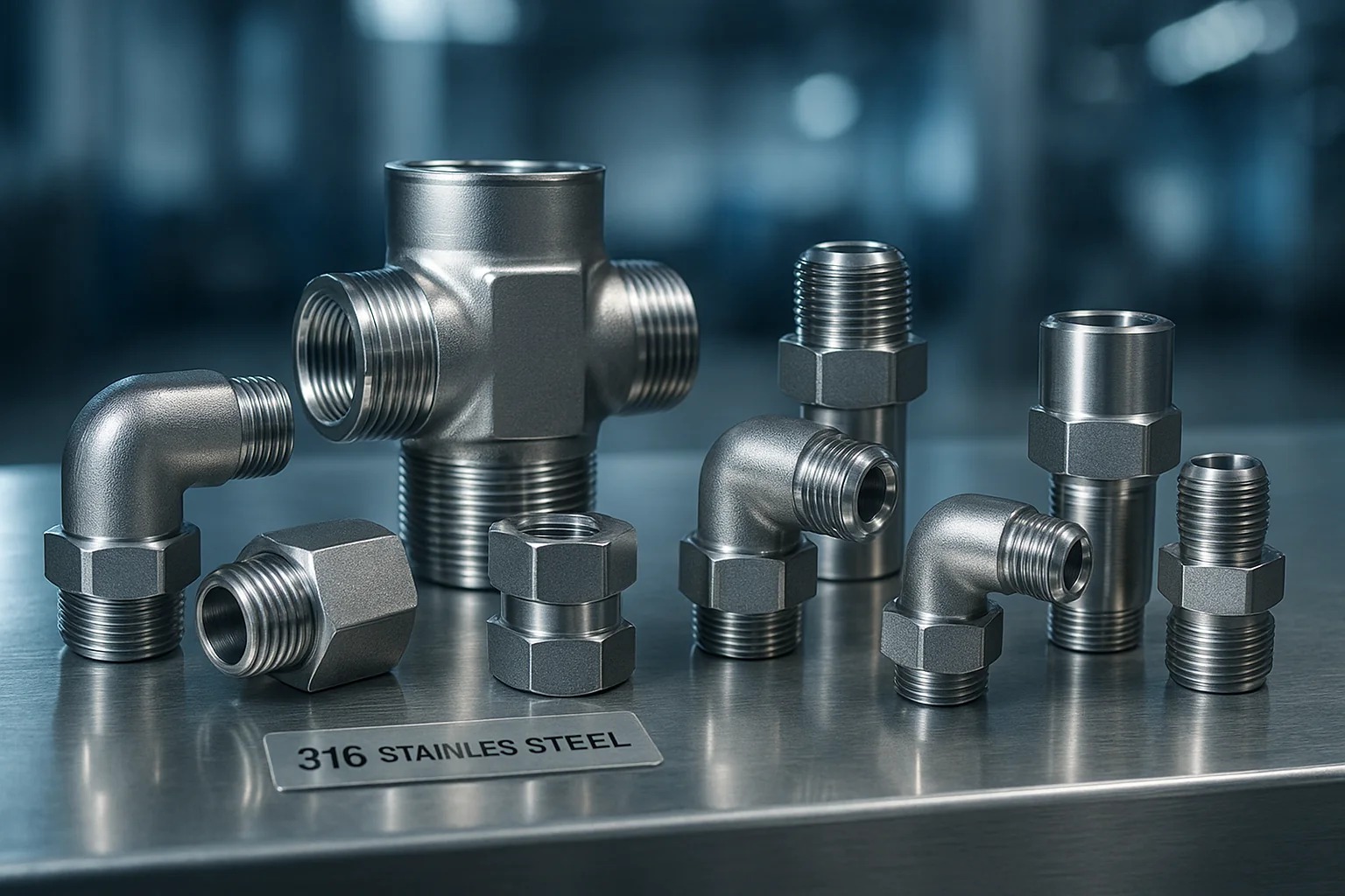 اتصالات استنلس استیل 316 | راهنمای فنی و خرید از تولیدکننده