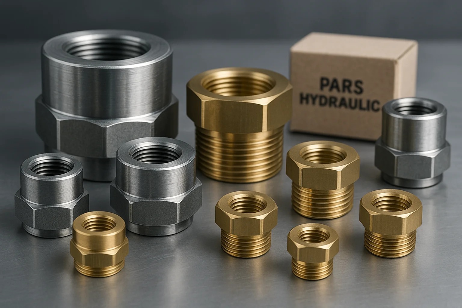 بوشن هیدرولیک و انواع تبدیل | راهنمای کامل سایزبندی