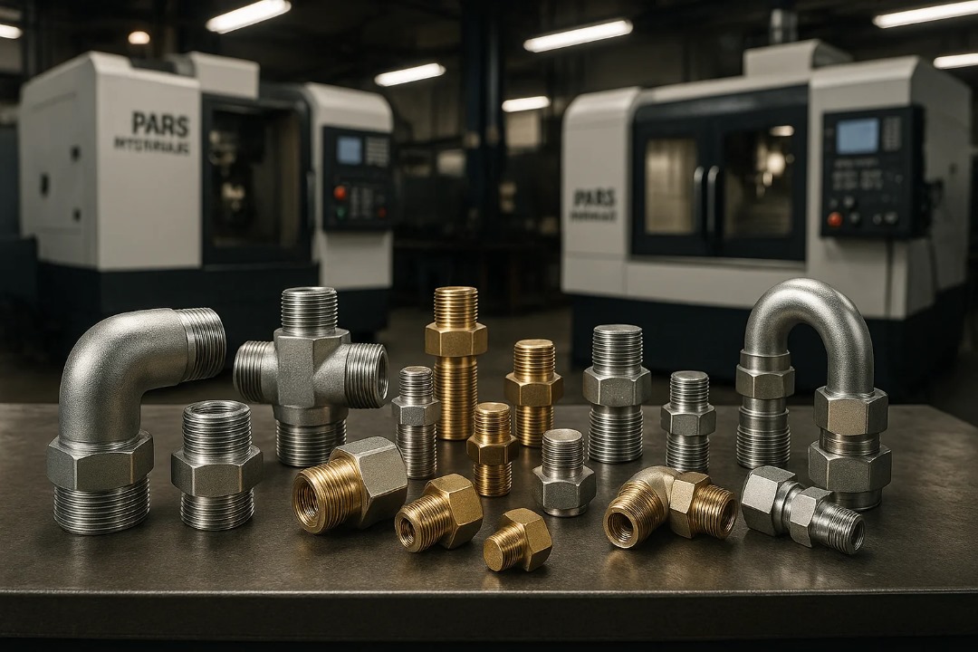 لیست قیمت اتصالات هیدرولیک و عوامل موثر بر آن؛ راهنمای دریافت بهترین پیشنهاد از تولیدکننده