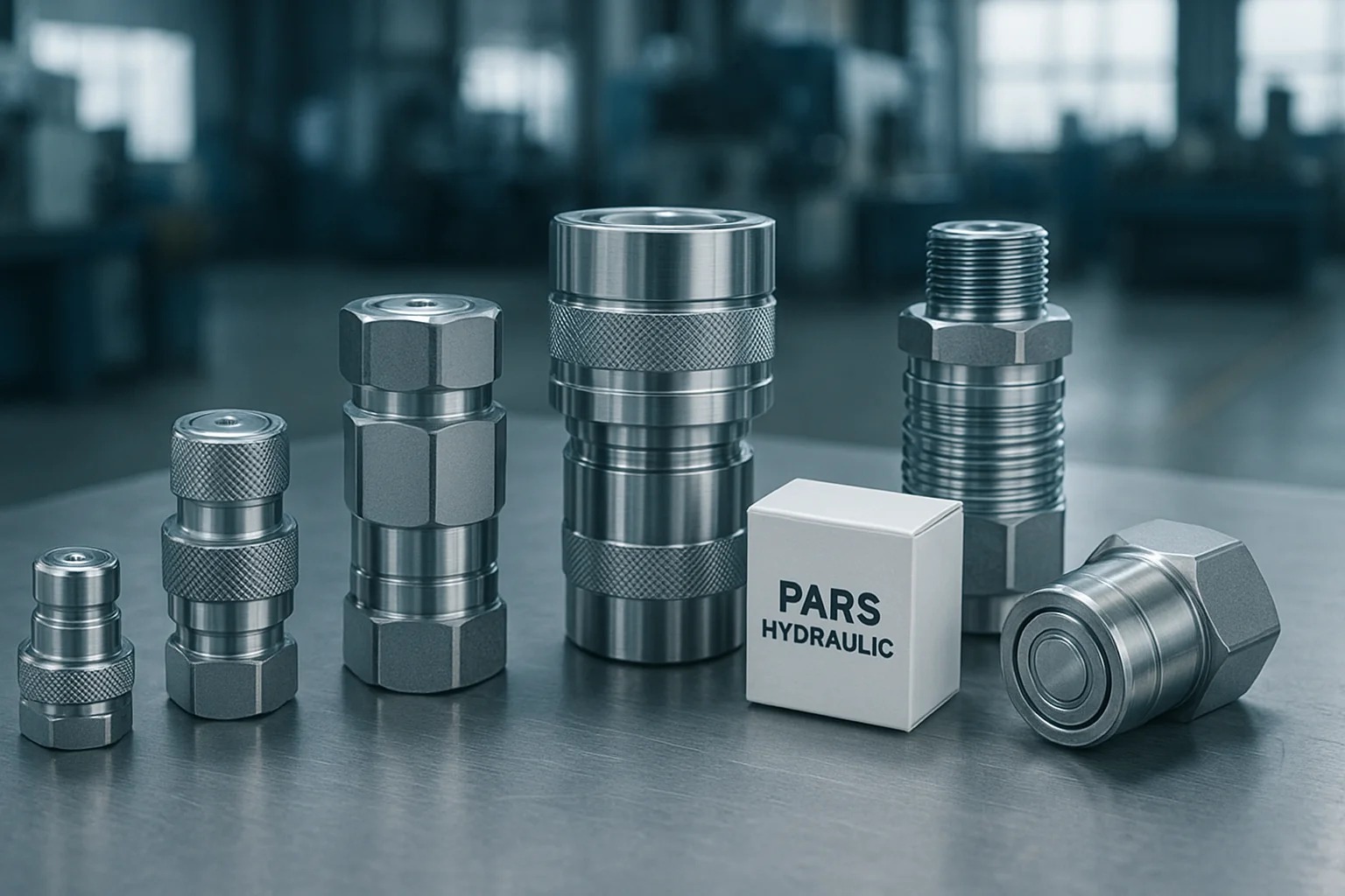 کوپلینگ هیدرولیک سریع | انواع، کاربرد و راهنمای خرید