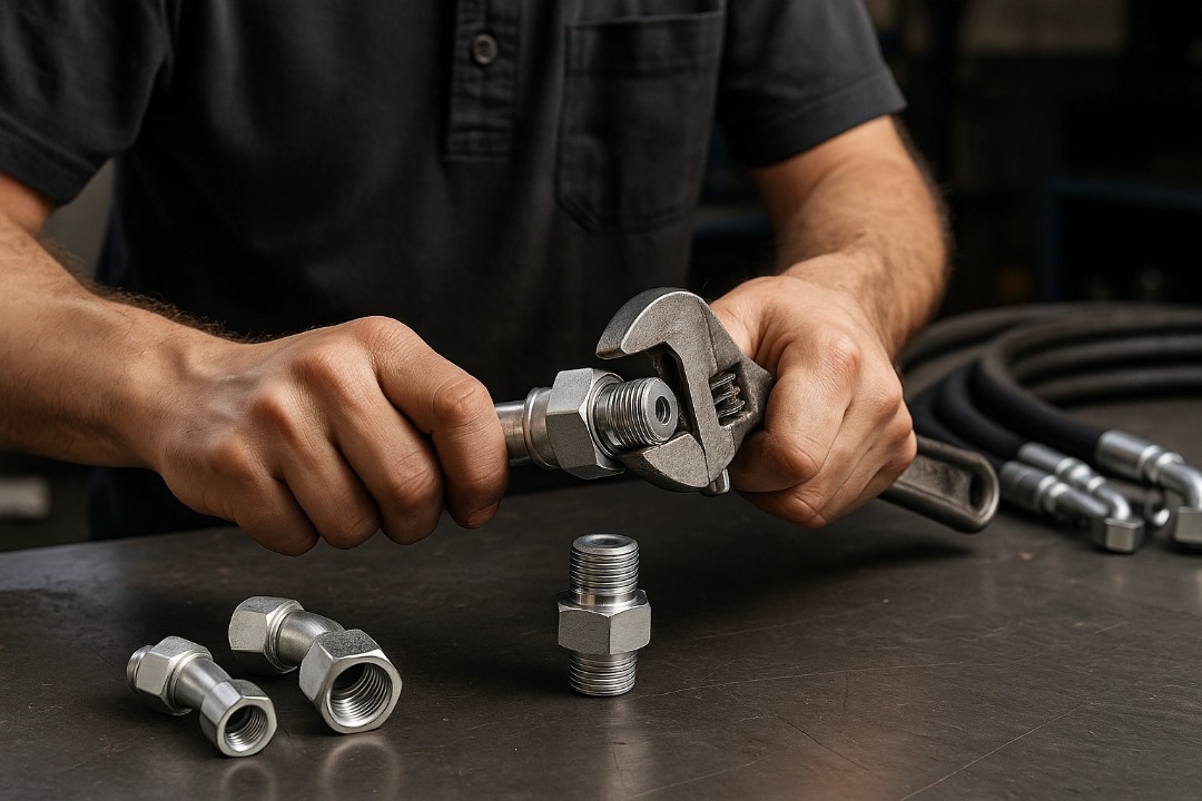 گشتاور مجاز بستن اتصالات هیدرولیک: راز یک مونتاژ بی‌نقص و بدون نشتی