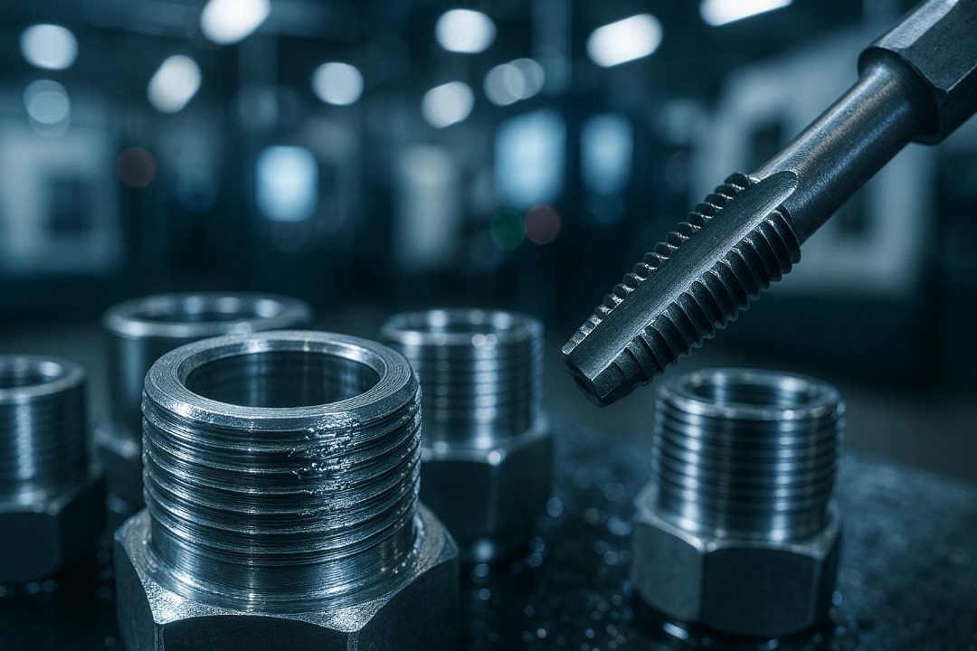 عیوب رایج در رزوه‌کاری اتصالات و روش‌های رفع آن در خط تولید